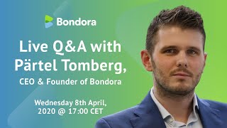 Live Q&A with Pärtel Tomberg, CEO of Bondora