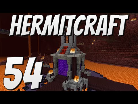 Minecraft :: Hermitcraft #54 - Nether Base Interior & Minecon Footage