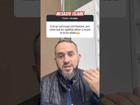 Nese nuk ke zgjidhje tjeter a lejohet vetvrasja⁉️ #mesazheislame #fejaislame #hoxhë #hoxha #fyp