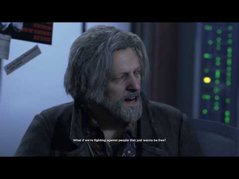 Hank's Wisdom before Connor Head's to Jericho (Alternate Dialogue) - Detroit Become Human
