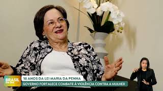18 anos da Lei Maria da Penha: governo fortalece ações de combate à violência contra a mulher