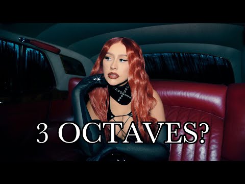 Christina Aguilera: Recent Vocal Range in One Minute