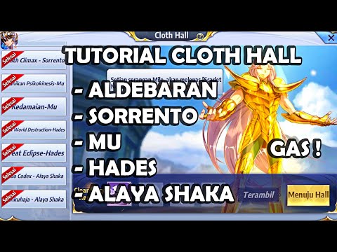 Tutorial Cloth Hall Saint Seiya IV