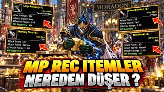 MP Rec Itemler Nereden Düşer | Knight Online