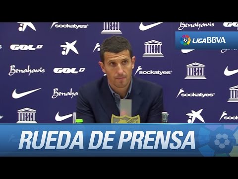 Javi Gracia: "El equipo hizo un partido bastante completo"