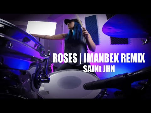 Lindsey Raye Ward - SAINt JHN - Roses | Imanbek Remix (Drum Cover)