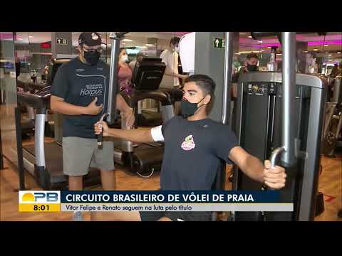 Vítor Felipe e Renato Andrew Vôlei de Praia - C.T. Cangaço João Pessoa-PB