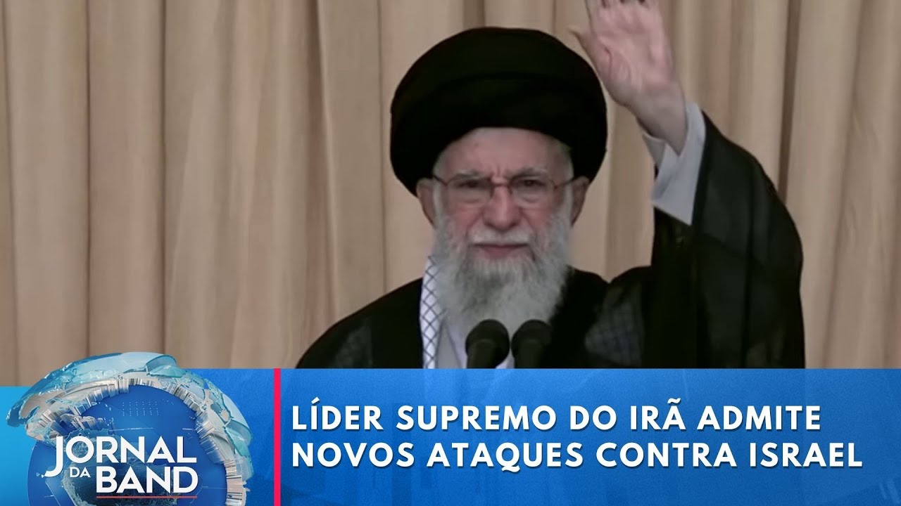 Líder supremo do Irã admite a possibilidade de novos ataques contra Israel | Jornal da Band