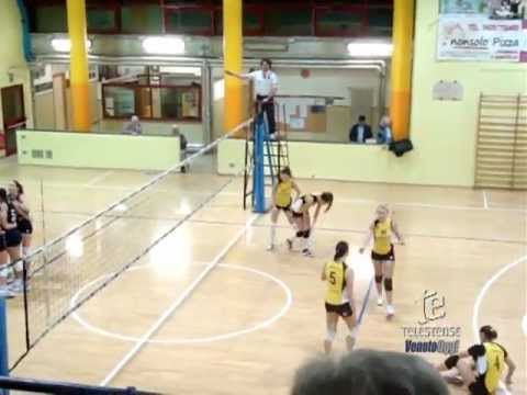 Telestense servizio LIBERA-FRUVIT OCCHIOBELLO - VOLLEY SALGAREDA 2-3
