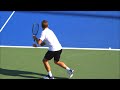 Stan Wawrinka Tennis In Slow Motion | Serve | Forehand | Backhand