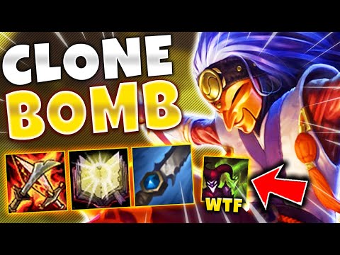 *FULL AP SHACO* #1 SHACO GETS 20 MEJAIS STACKS (CLONE BOMB) - League of Legends
