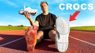 I Tried Olympic Sports in Crocs!
