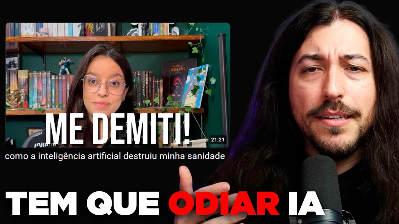 IA DEIXOU TRABALHAR COM TI MUITO PIOR (react a @Bru_Lethy ) | Tecnologia e Classe