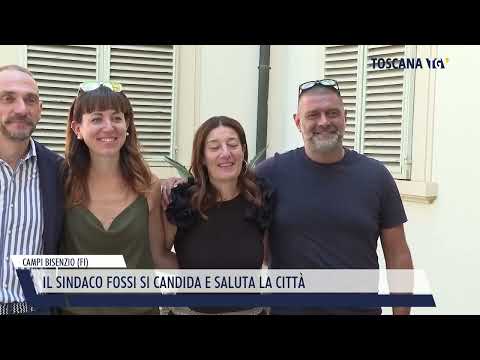 2022-07-28 CAMPI BISENZIO (FI) - IL SINDACO FOSSI SI CANDIDA E SALUTA LA CITTÀ