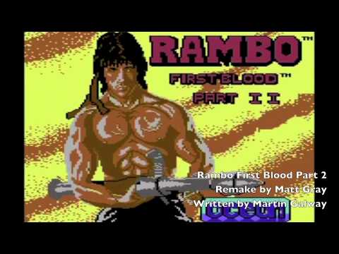 Matt Gray - Rambo First Blood Part 2 C64 Loader Remake