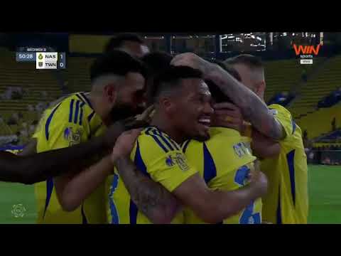 With a goal from Roger Martínez, Al Taawoun drew 1-1 against Al Nassr on matchday 32 #AUDIANLEAGU...