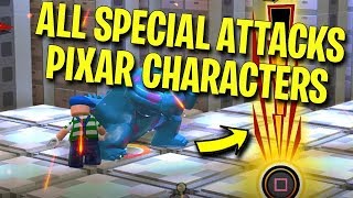 LEGO The Incredibles - ALL PIXAR CHARACTERS SPECIAL ATTACKS