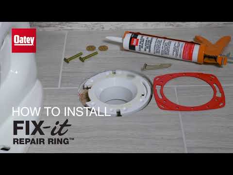 How to Repair Broken Toilet Flange