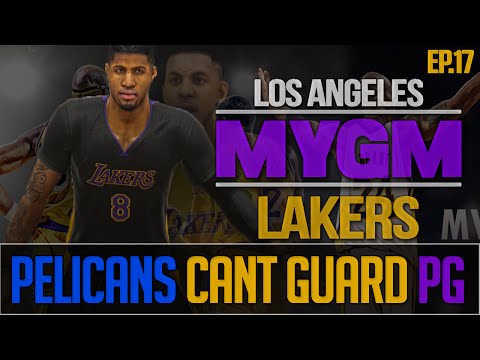 NBA 2K15 My GM Mode Ep.17 - Los Angeles Lakers | Pelicans Cant Hold PG! Nba Playoffs! | PS4