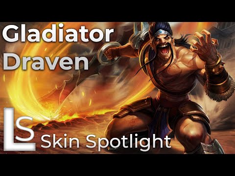 Gladiator Draven - Skin Spotlight - League of Legends