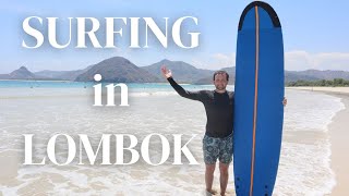 Learning to SURF in LOMBOK, INDONESIA | Selong Belanak Beach