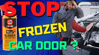 How to stop your car doors from freezing