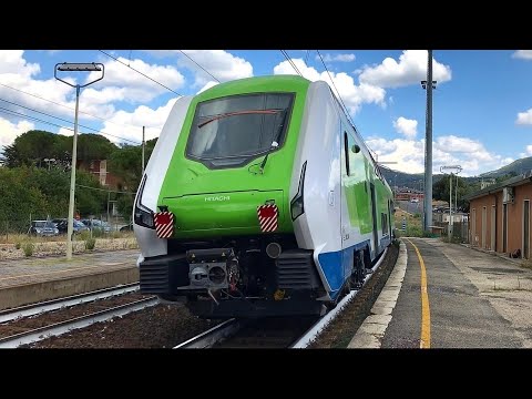 UNA PAZZA GIORNATA DI TRENI SPECIALI SULLA ROMA-ANCONA @SPOLETO NUOVI CARAVAGGIO+TARTARUGA STORICA!
