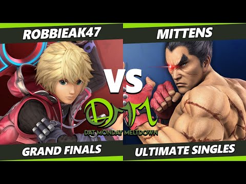 DAT Monday Meltdown 228 GRAND FINALS - Mittens (Kazuya) Vs. RobbieAK47 (Shulk) SSBU Ultimate