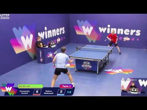 WINners CUP table 2  01.01  Kuzmenko Dmitrii - Ziakun Aleksandr  22:00