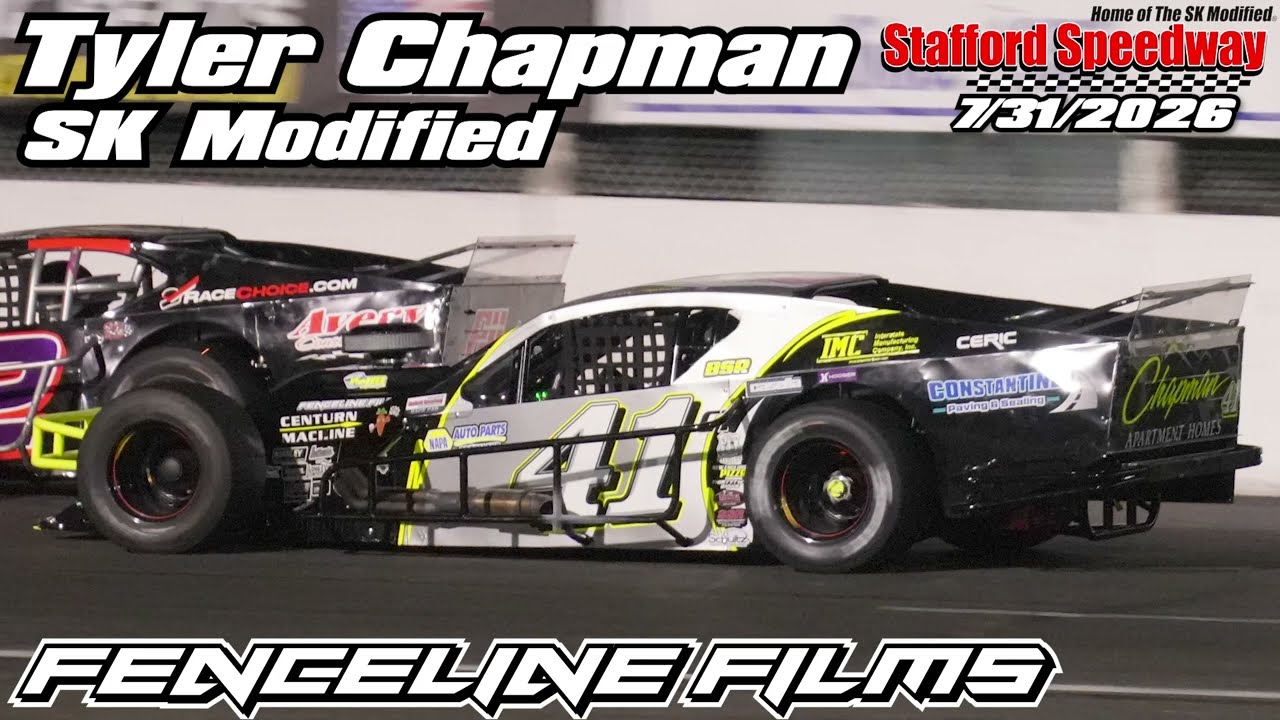 Tyler Chapman SK Modified at Stafford Speedway