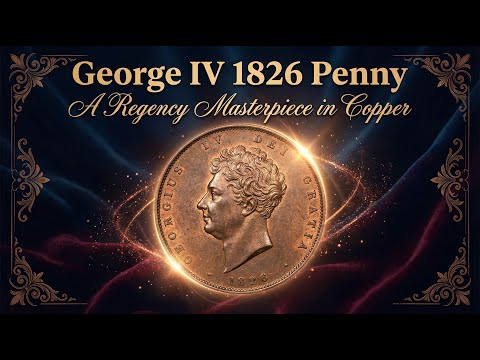 The George IV 1826 Penny A Regency Masterpiece in Copper
