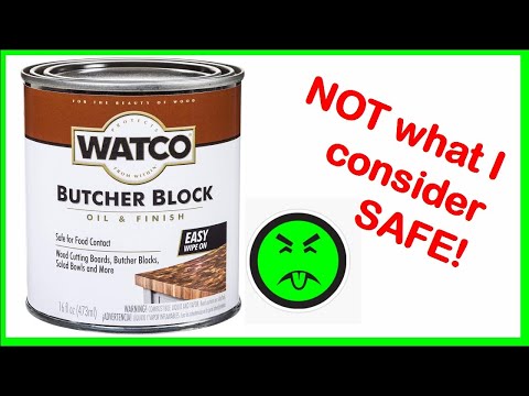 Food Safe Stain...Are you SURE about that?