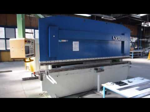 NC frână presă hidraulică LVD PPBL 135/40 MNC 1988