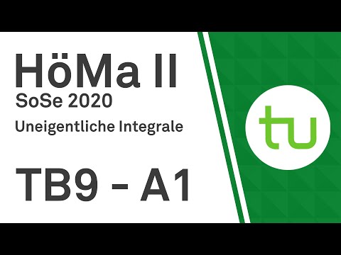 Uneigentliche Integrale – TU Dortmund, Höhere Mathematik II (BCI/BW/MLW)
