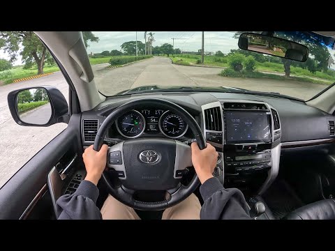 2014 Toyota Land Cruiser 200 POV Test Drive