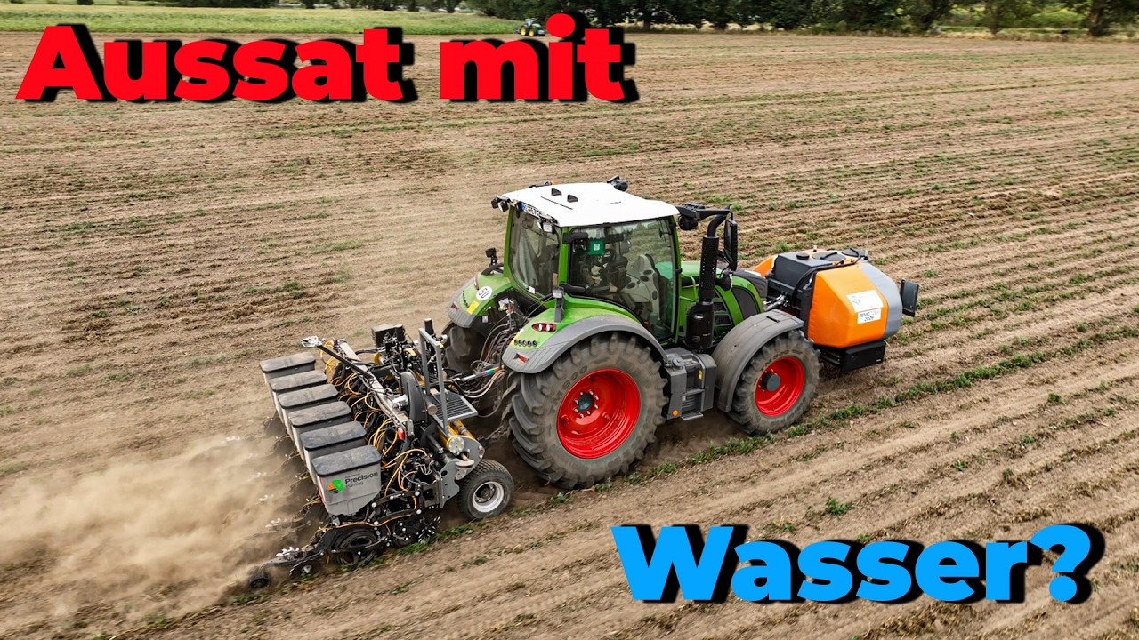 Vlog 356 Neuer Mulcher für den Betrieb? Strip-till Test und Raps-legen mit 200l/ha Wasser?