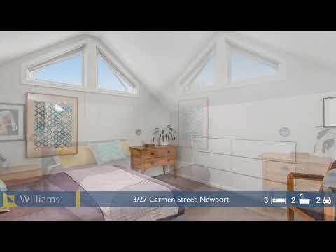 3/27 Carmen Street, Newport, VIC 3015, 3房, 2浴, 独立屋