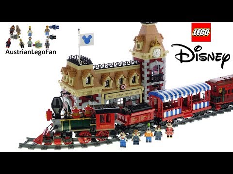 Vidéo LEGO Disney 71044 : Le train et la gare Disney