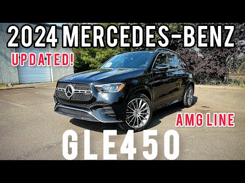 🚨REVIEW• 2024 MERCEDES-BENZ GLE450 4MATIC• NEW UPDATES • AMG LINE EXTERIOR ‼️
