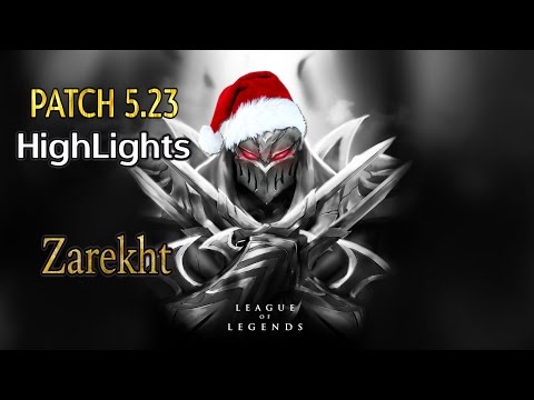 Zarekht - Zed Mid - HighLights EUW