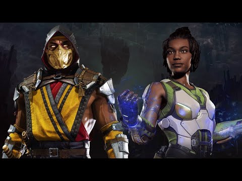 MK11 Online - Player Matches #13:  Scorpion vs. Jacqui Briggs