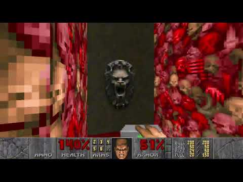 Doom + Doom II: Legacy of Rust - E2M0: Panopticon (100%) [Secret Level]