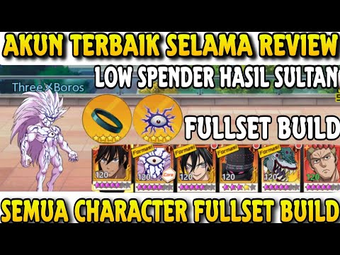 REVIEW AKUN LOW SPENDER TERBAIK INIMAH🔥ISINYA KARAKTER FULLSET SEMUA - One Punch Man The Strongest
