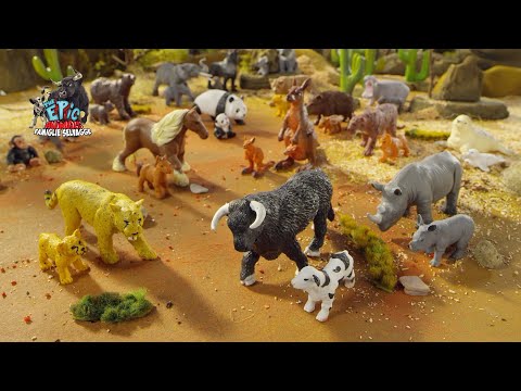Стретч-игрушка в виде животного Diramix The Epic Animals – Семья животных (в ассортименте) (DIR-T-00006)