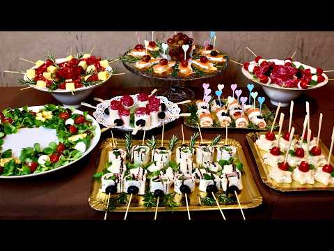 7 EINFACHE VORSPEISEN-IDEEN für ein gelungenes Weihnachtsfest 🎄