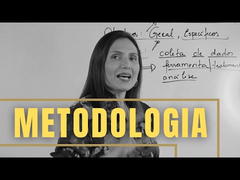 Como definir a Metodologia? Monografia, TCC, Artigo Científico, Dissertação, Tese - Aula 05