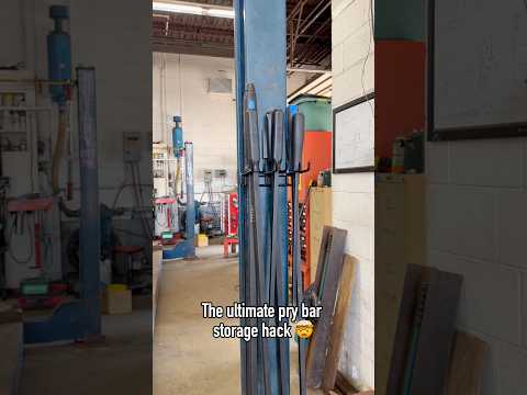 Video: Gator Magnetics Pry Bar Storage Hack for Auto Shops and Tool Cabinets video thumbnail