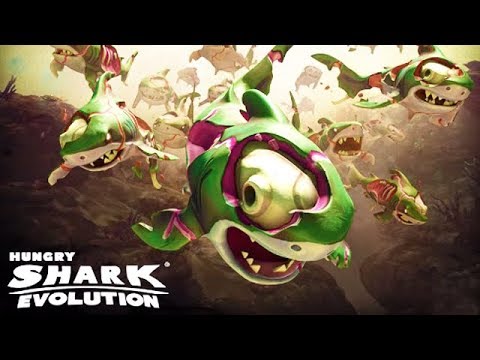 THE SWIMMING DEAD!!! (HUNGRY SHARK EVOLUTION)