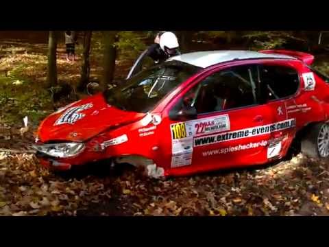 Dzwon - Crash 22Rajd Dolnośląski Tomasz Sawicki - Tomasz Borko