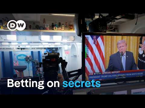 Trump's teleprompter operator makes bank on insider trading | DW News